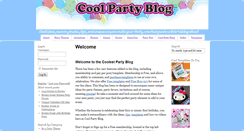 Desktop Screenshot of coolpartyblog.com